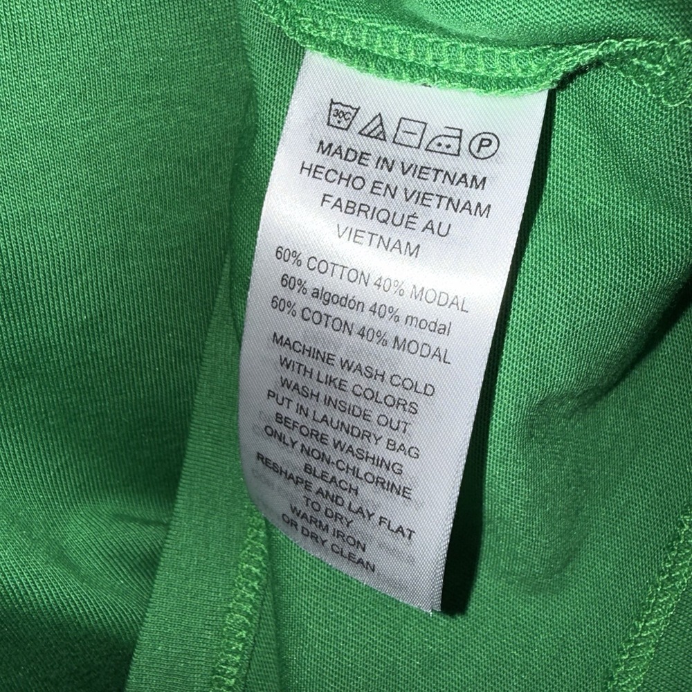 NWT Michael Kors XL Spring Green Cutout Gold Chain Short Sleeve Top MSRP $78 - Picture 6 of 9